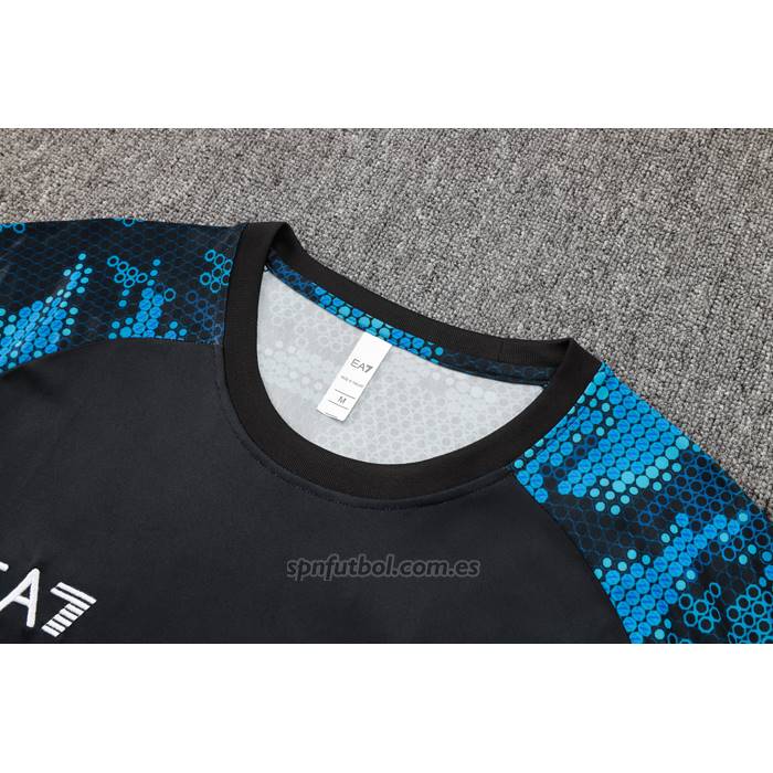 Chandal del Napoli Manga Corta 2024-2025 Azul - Pantalon Corto